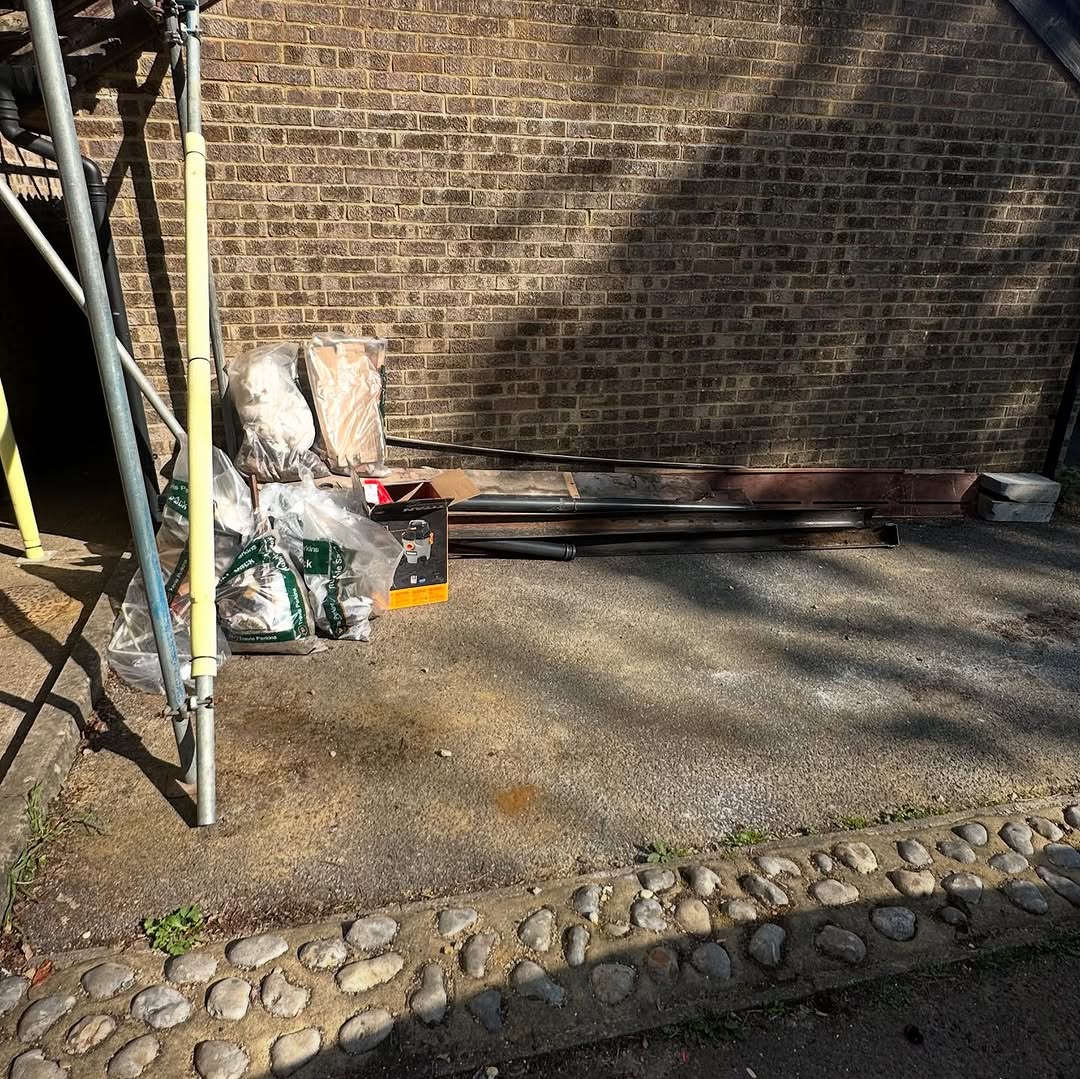Property before clearance — full of items waiting to be cleared by Pier to Pier